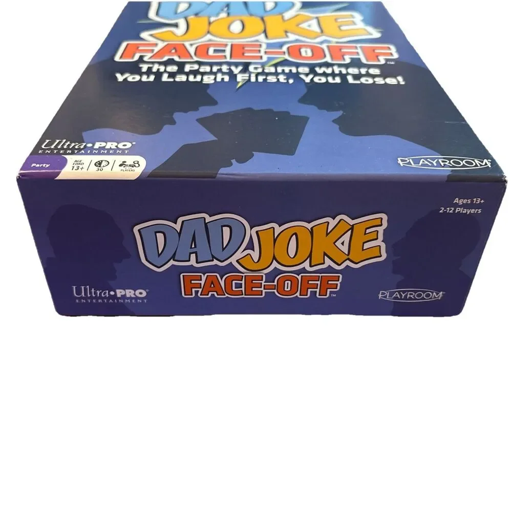 Ultra Pro 2018 Dad Joke Face Off Card Game Ages 13+ 2-12 Players COMPLETE
